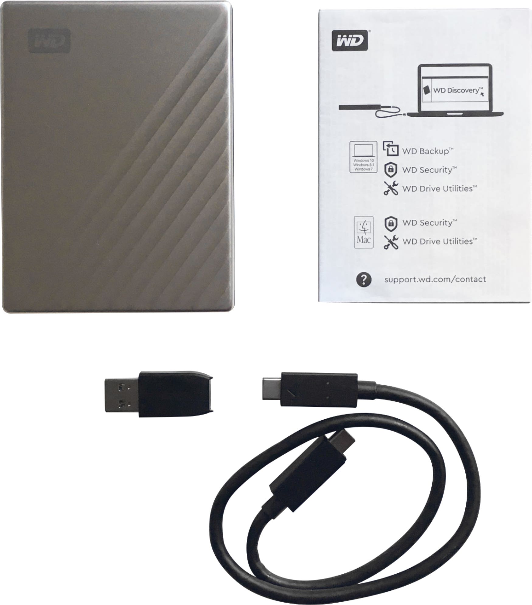 wd my passport for mac 2tb portable usb hard drive free shipping sealed